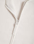 Crew Neck Zip Up Sweatshirt